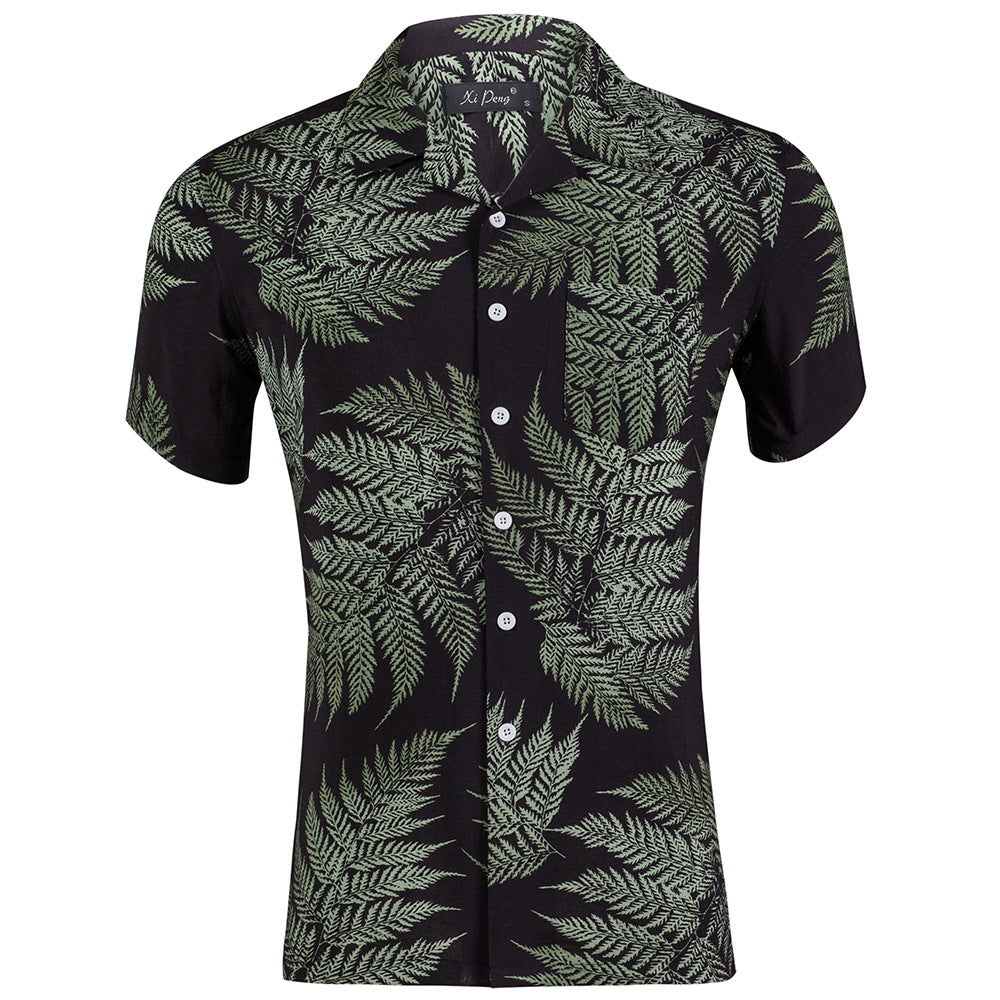 Men's Suit Collar Hawaiian Shirt