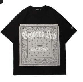 vegorrs Brand Loose Dark Hip Hop Couple T-Shirt Men