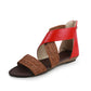 Bohemian Woven Belt Wedge Heel Women Sandals