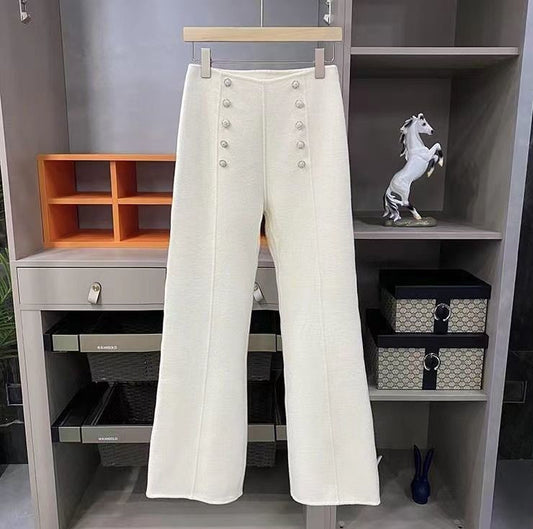 Women's Casual Woolen Cloth Pants