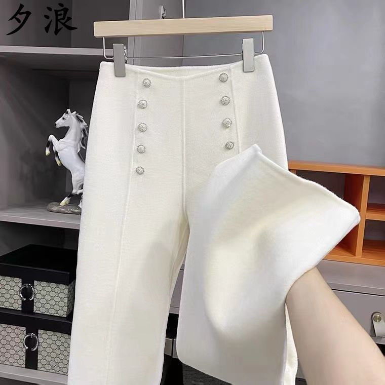 Women's Casual Woolen Cloth Pants