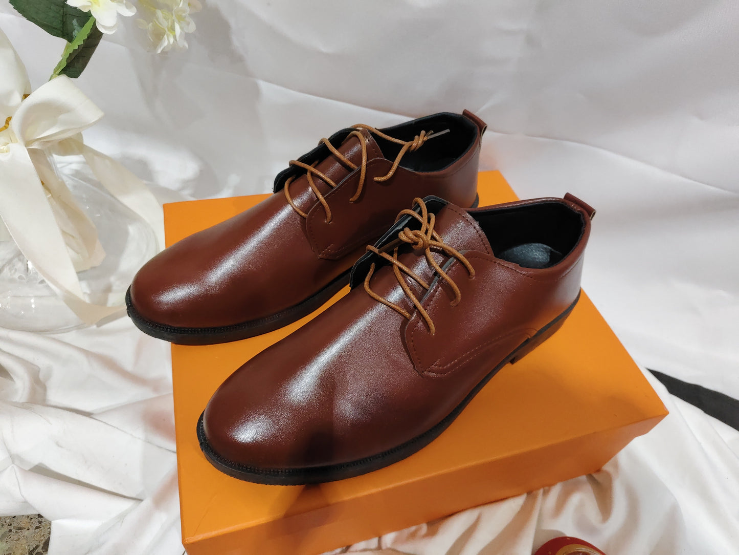 Mazefeng Men Leather Shoes Casual